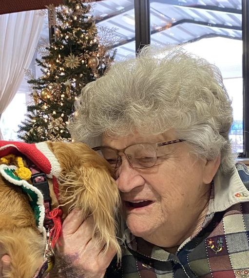 Today, my mama (aka butler) is saying a final goodbye to her mama…