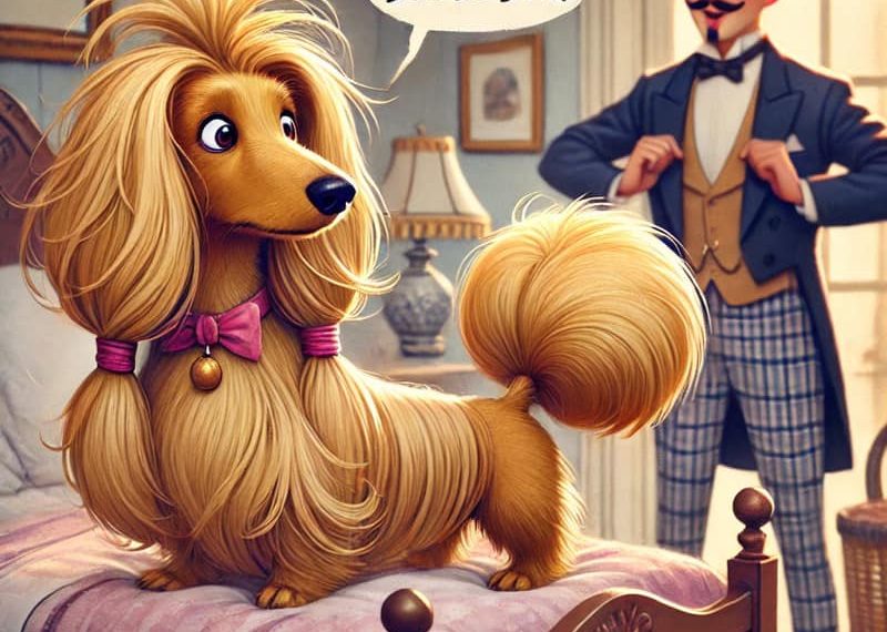 While I was napping my butler gave me a doo de doo…