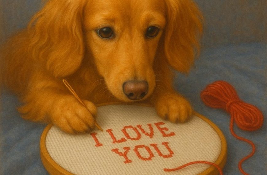 I carry a piece of thread different from yours…