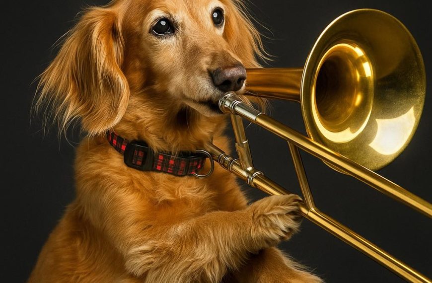 I always wanted to play the trombone…