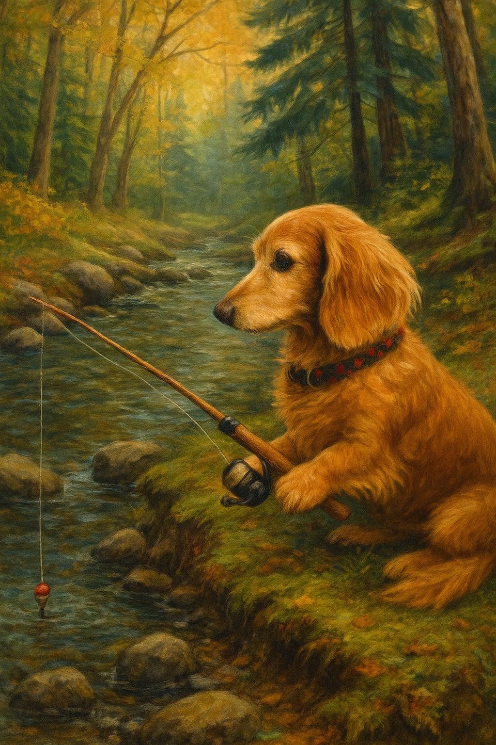 Sometimes I wish I could live by a creek in the woods…