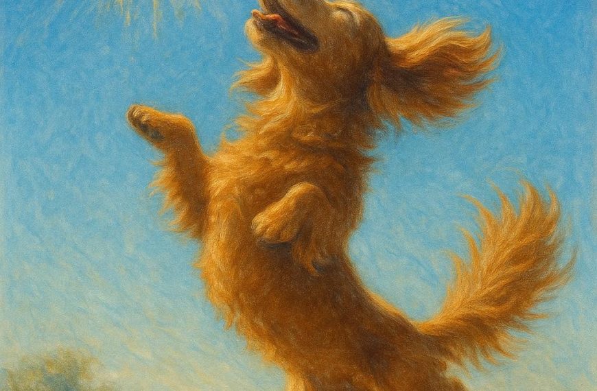 The sky couldn’t be more blue…