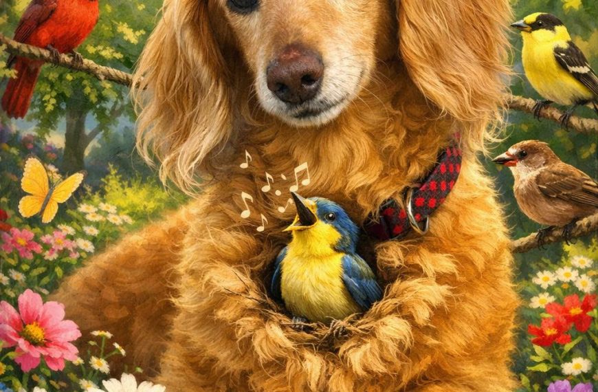 There is a songbird bird that lives inside me…